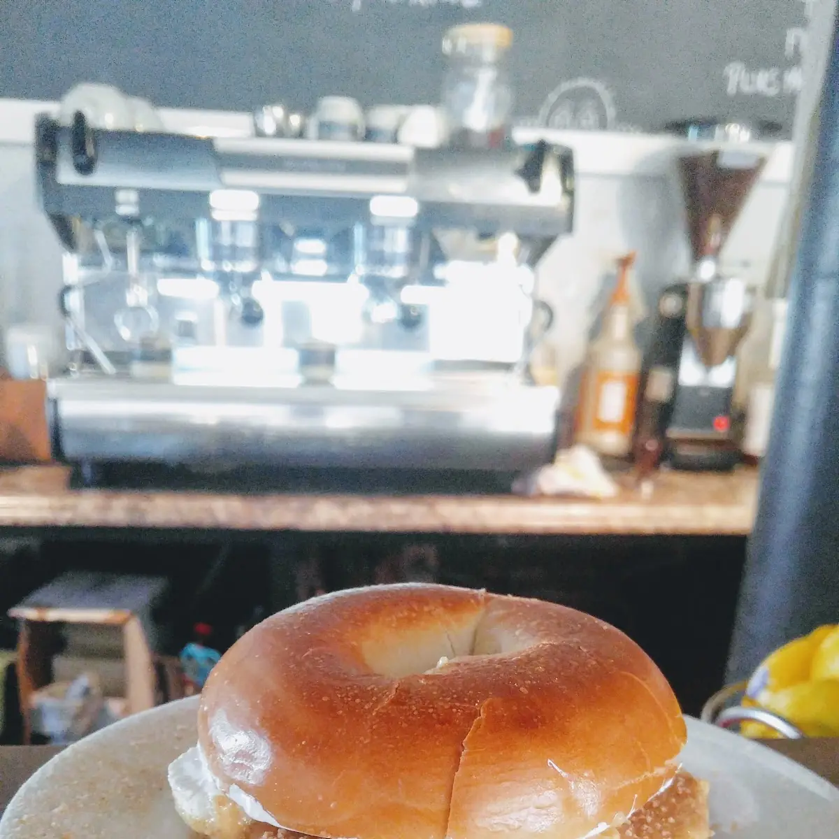 Egg and Sausage Sandwich