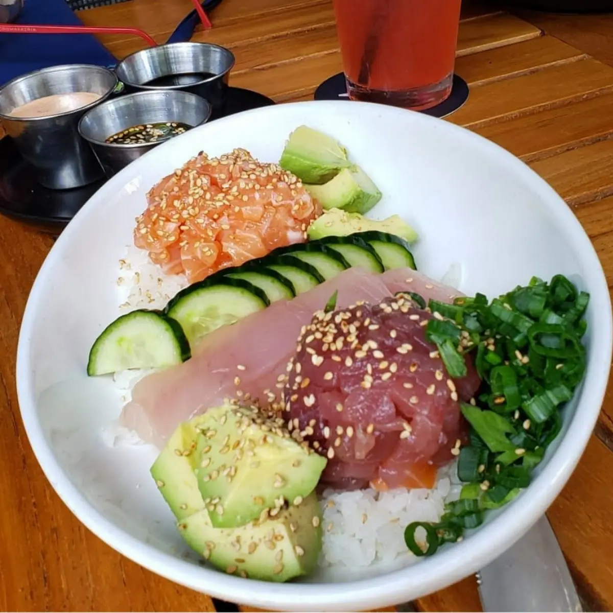 Ahi Tuna Poke Salad
