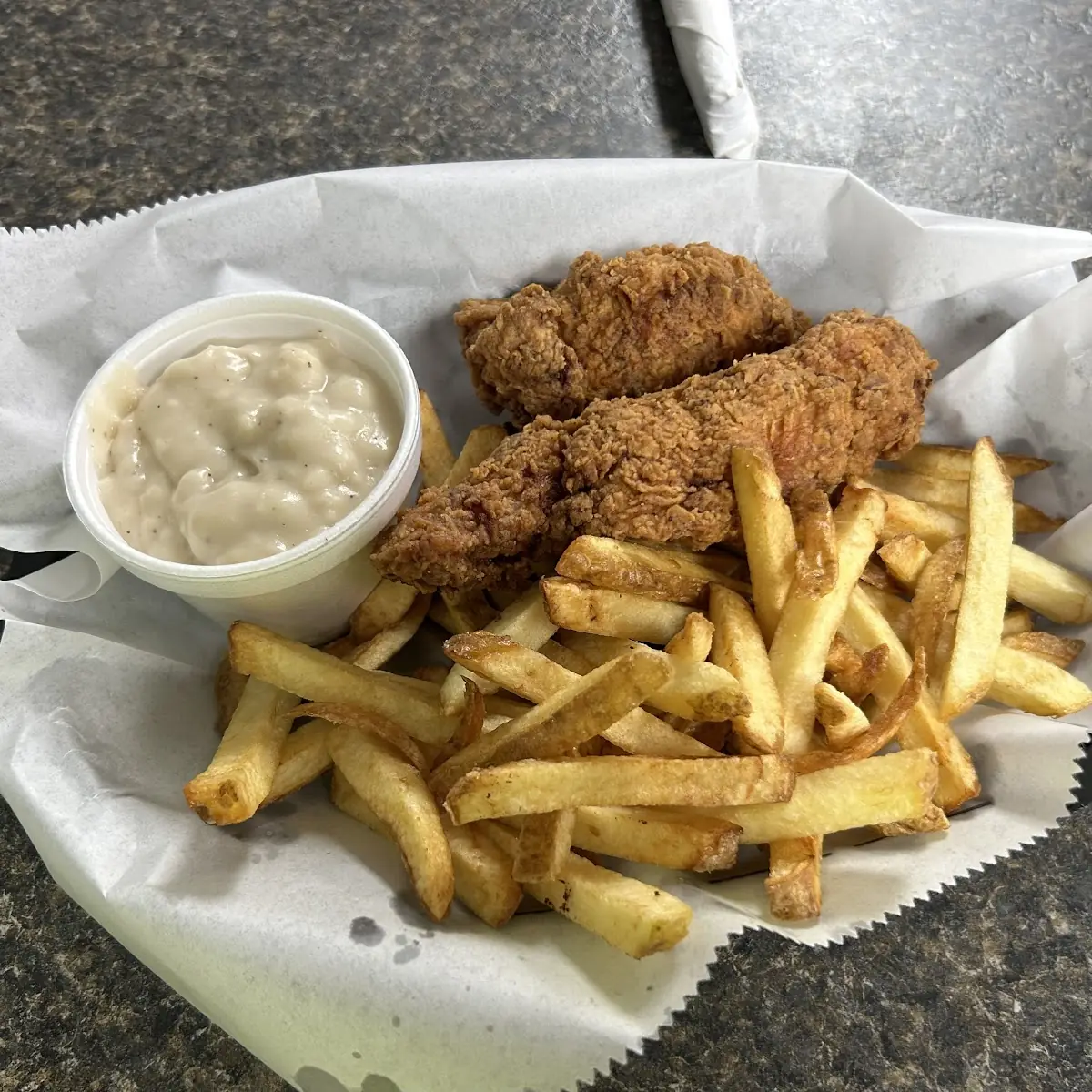 Chicken Tenders and Fries