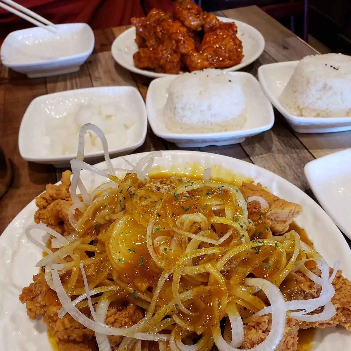 Snow Onion Chicken