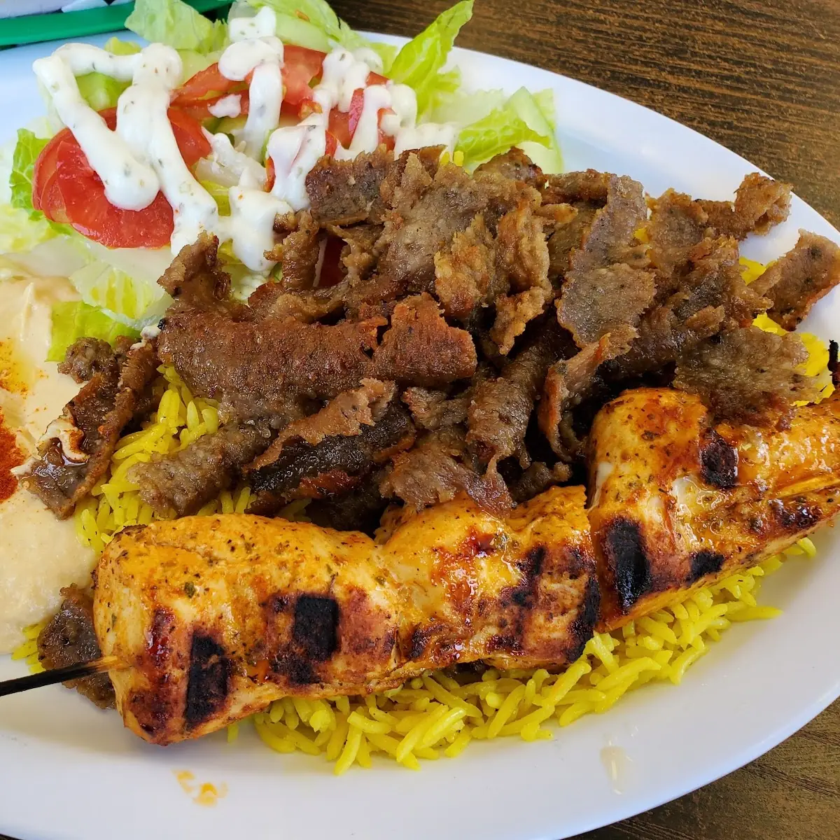 Chicken & Gyro Kabob