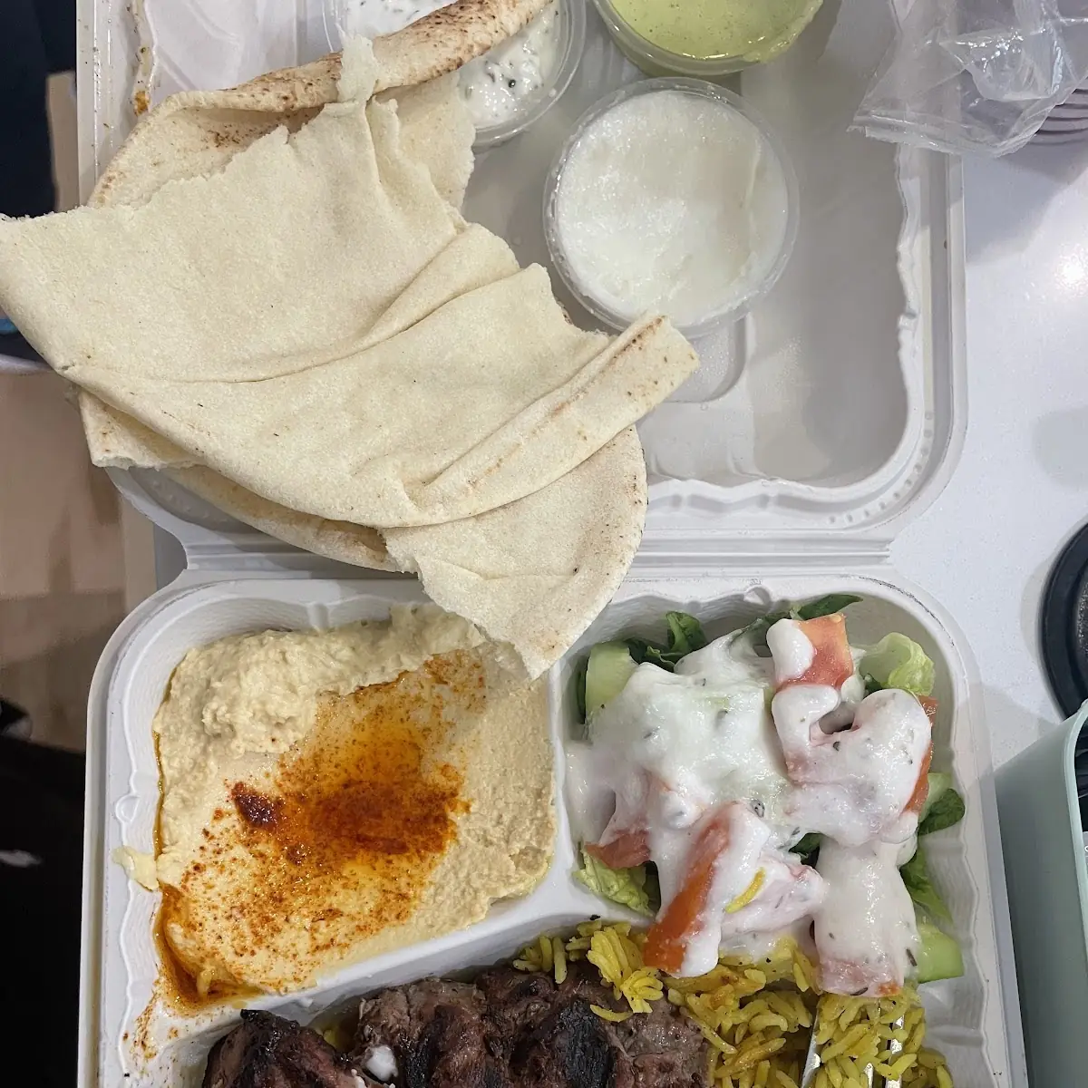 Chicken Shawarma Plate Boxed Lunch