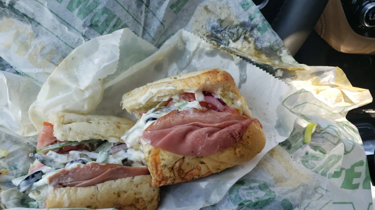 Cold Cut on Italian Cheese Bread Extra Mayo