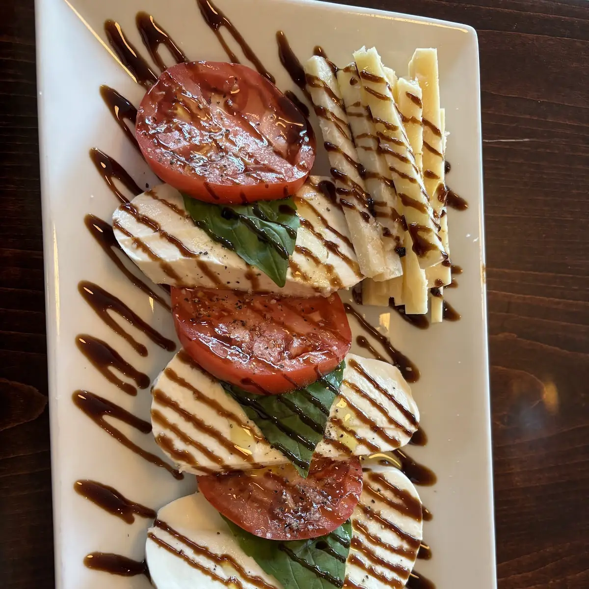Tomato Basil and Mozzarella Salad