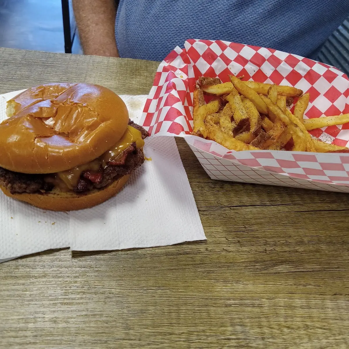 Bacon Cheese Burger Special