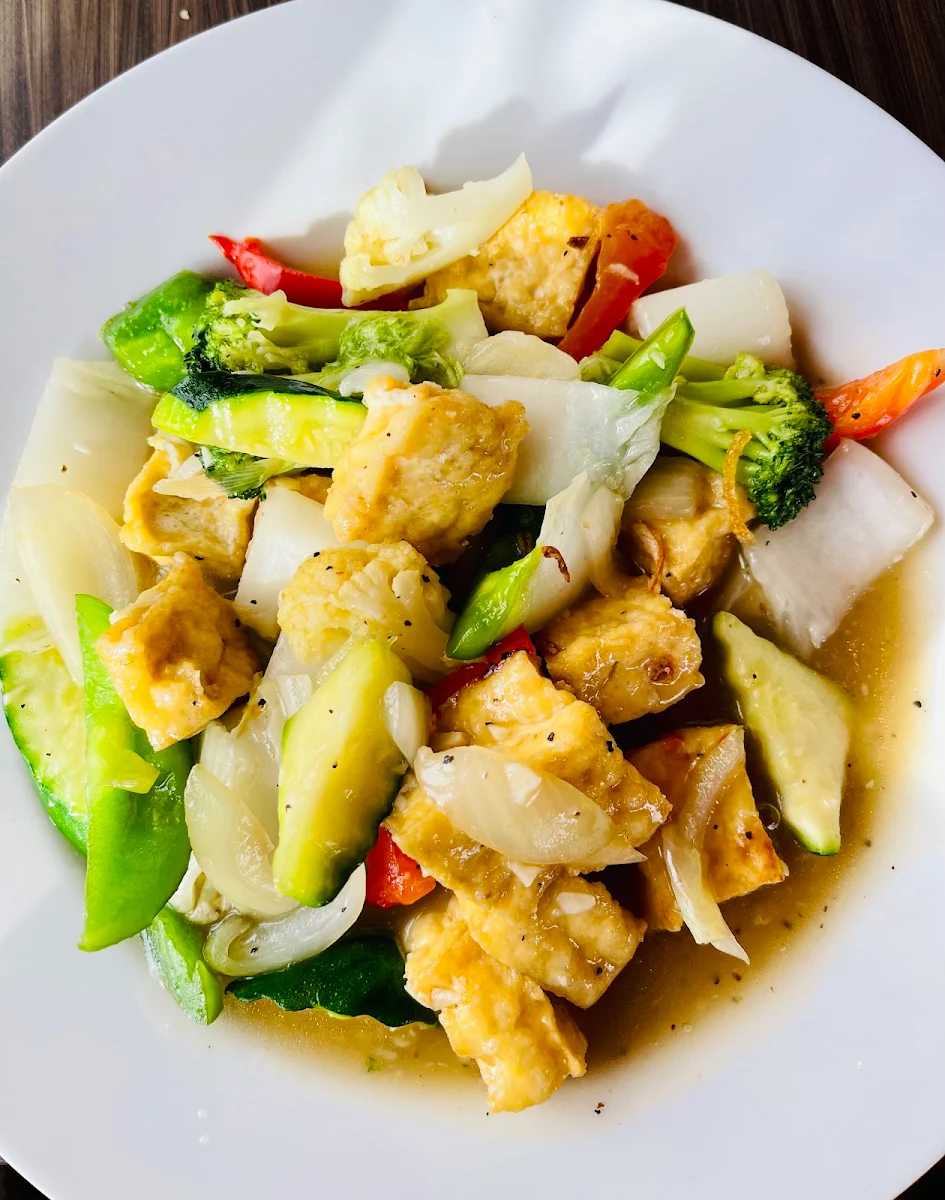 Rau Cải Xào Đậu Hũ