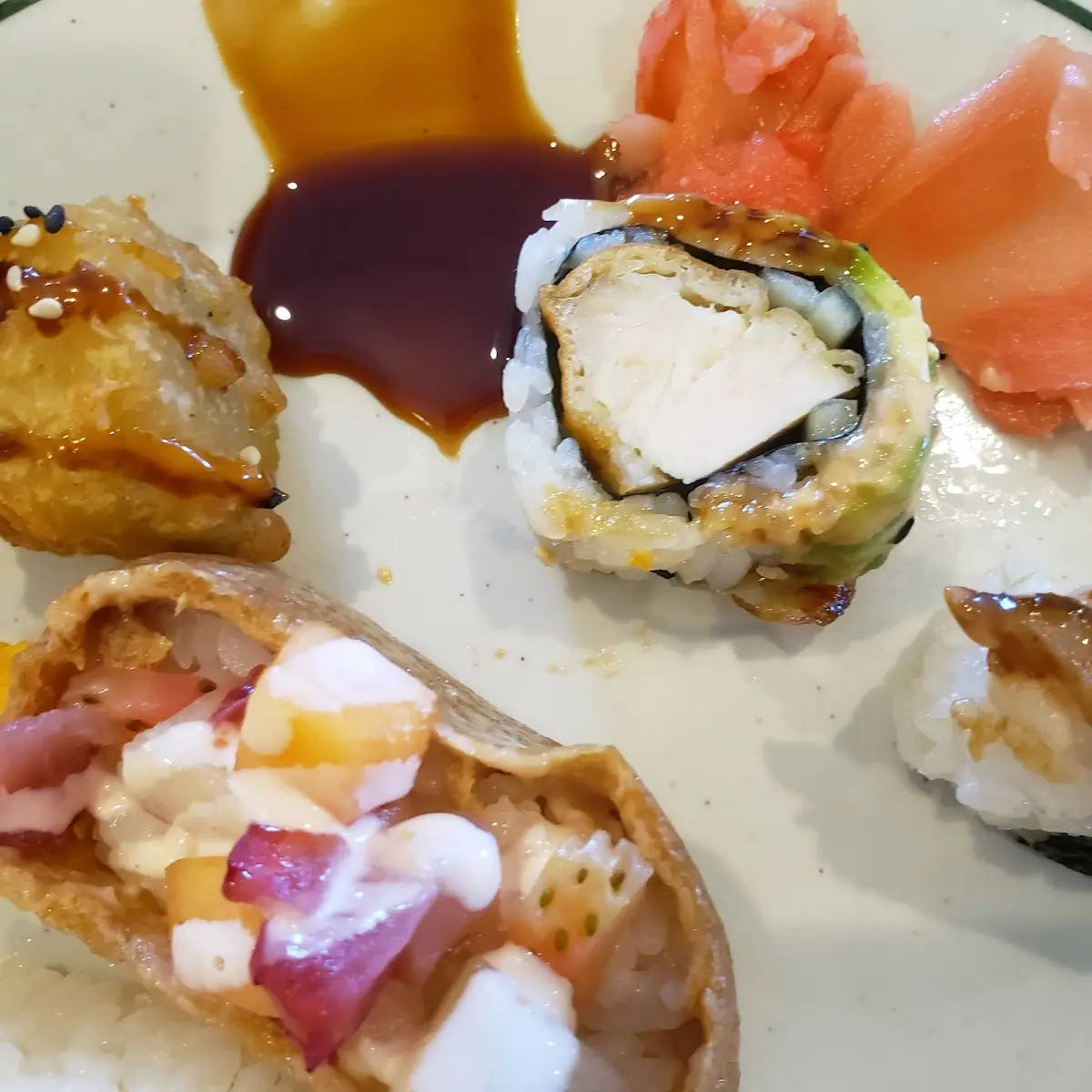 Chicken Nugget Sushi