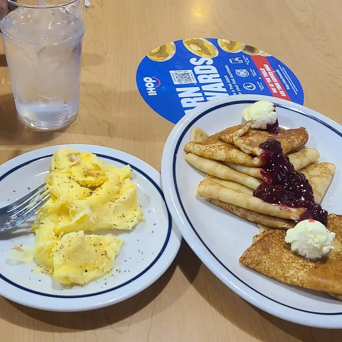 Scrambled Eggs Swedish Crepes