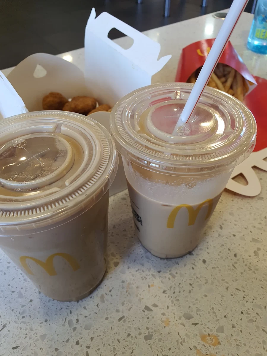 Iced Latte White Chocolate N Hazelnut, McDonald's Forrestfield