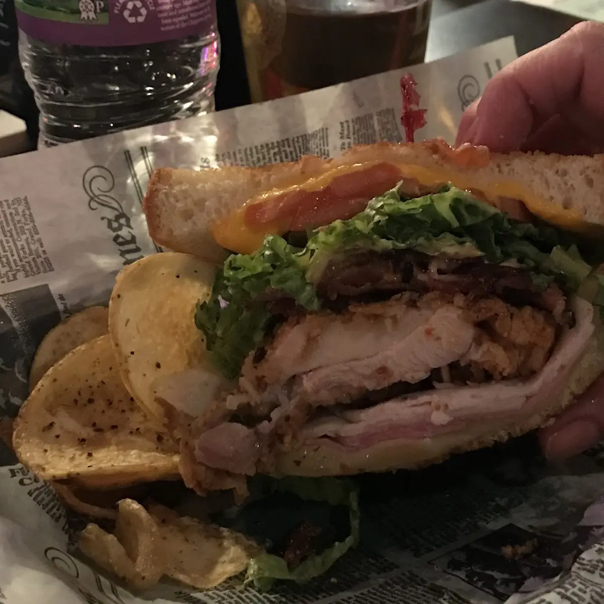 Jr's Chicken Club Melt
