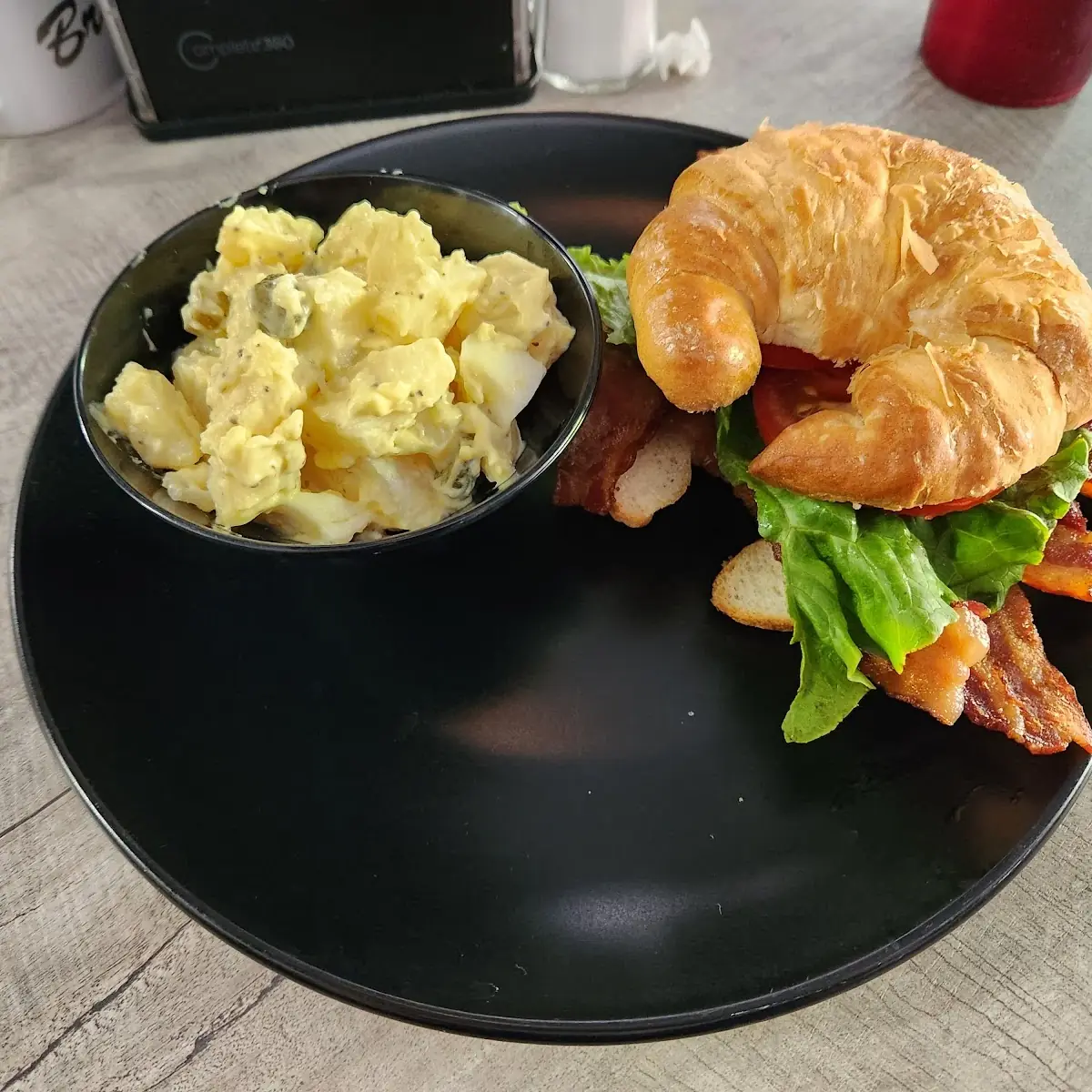 blt and Potato Salad