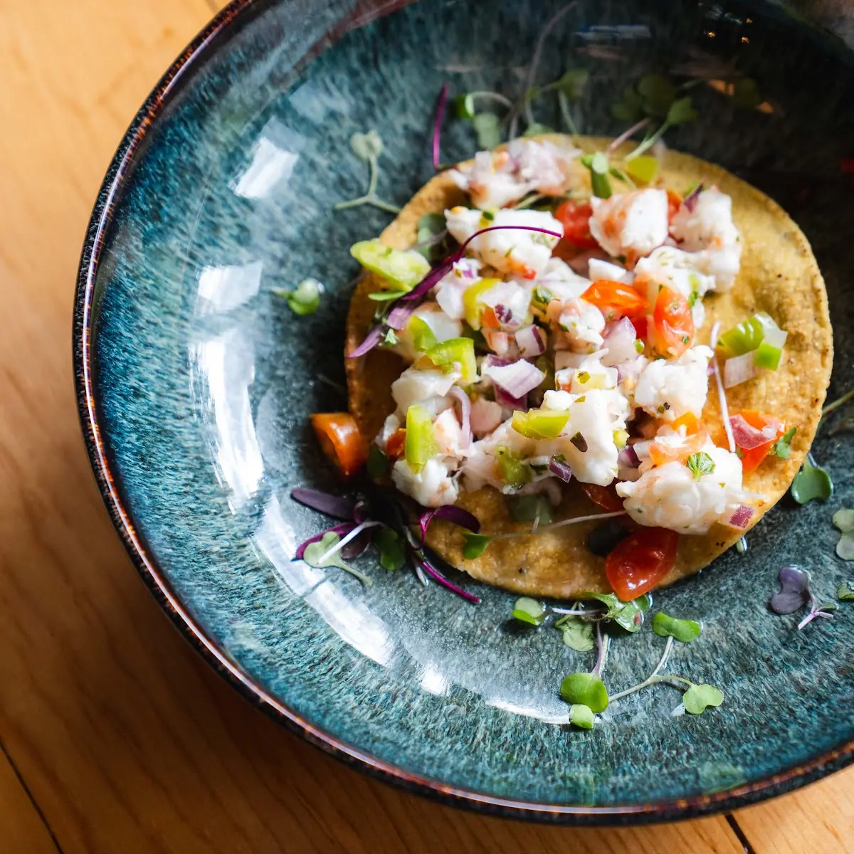 Shrimp Ceviche & Chips