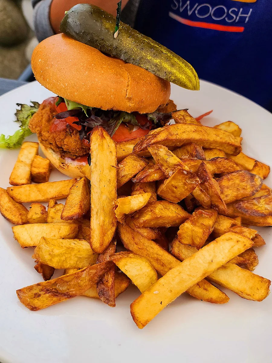 Spicy Buffalo Chicken Burger