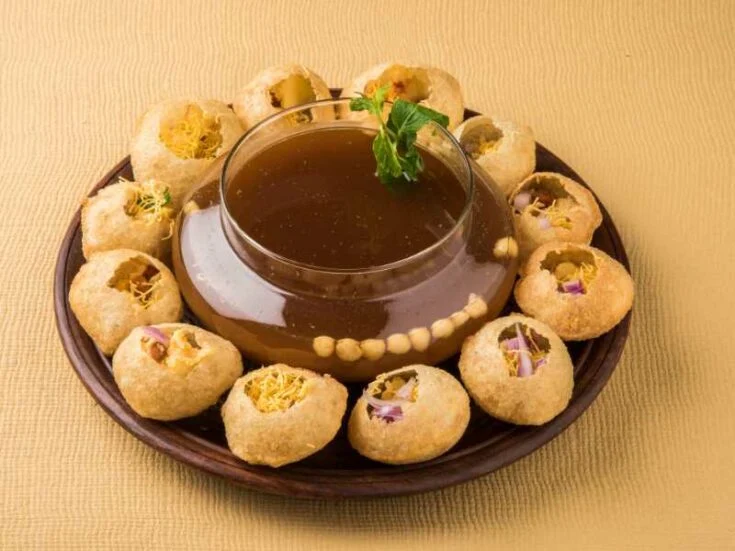 Pani Puri, Sindoor Indian restaurant Petersham