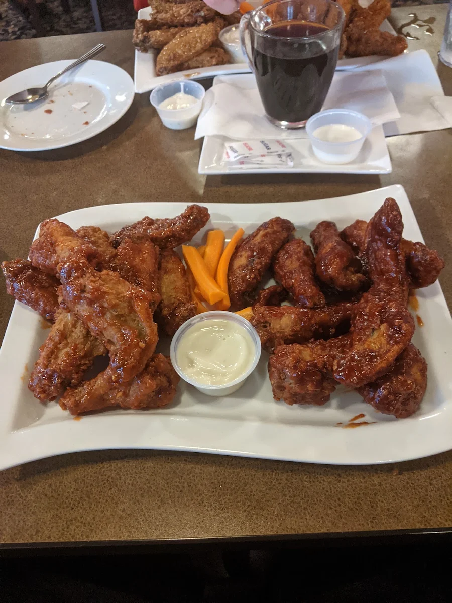 Wings with Jack Daniel's and Tequila Lime Sauce