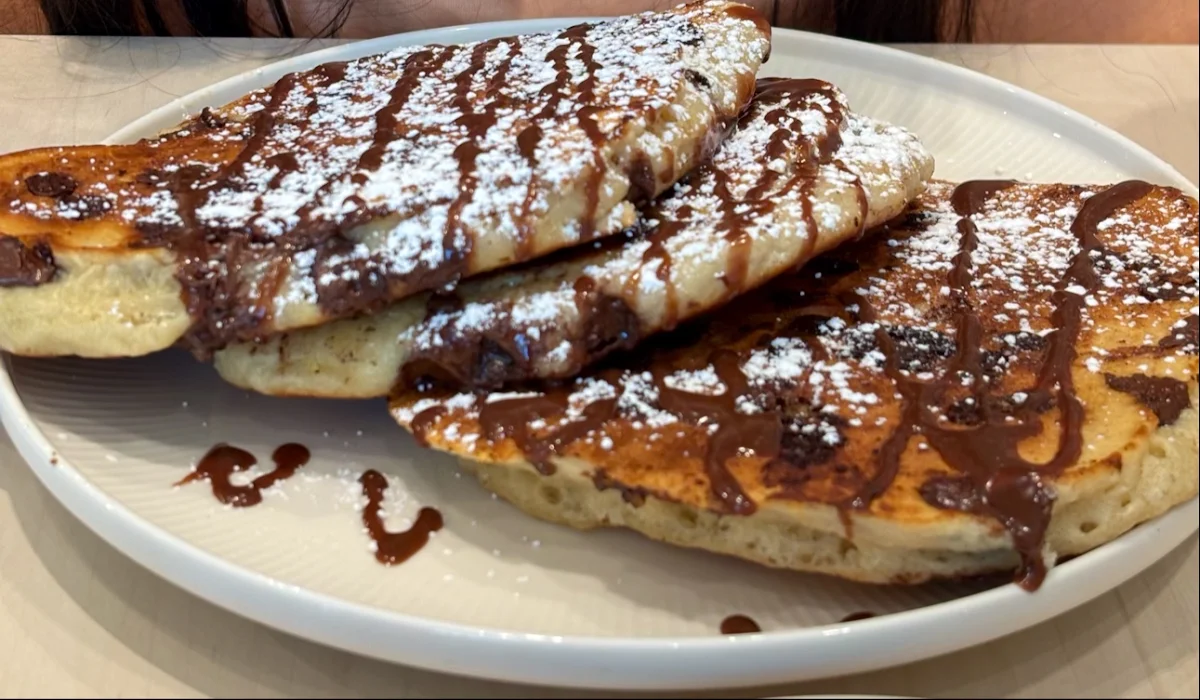 Single Blueberry Pancake