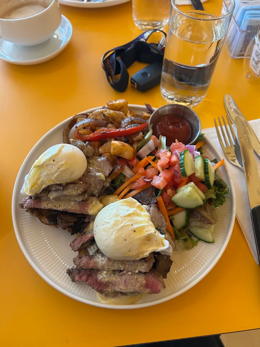Steak and Eggs, Crack'd Brunch