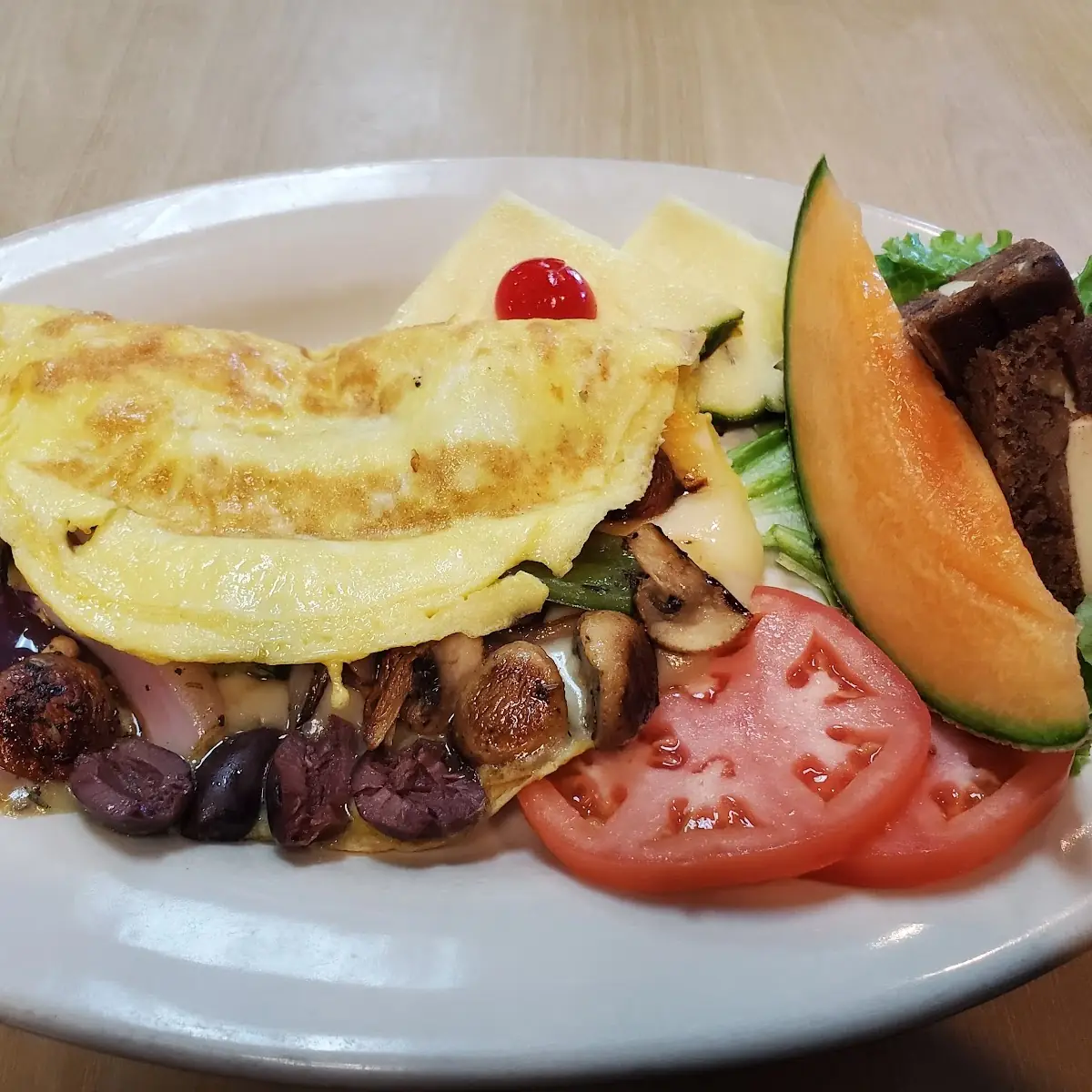 Pepper Steak Omelette