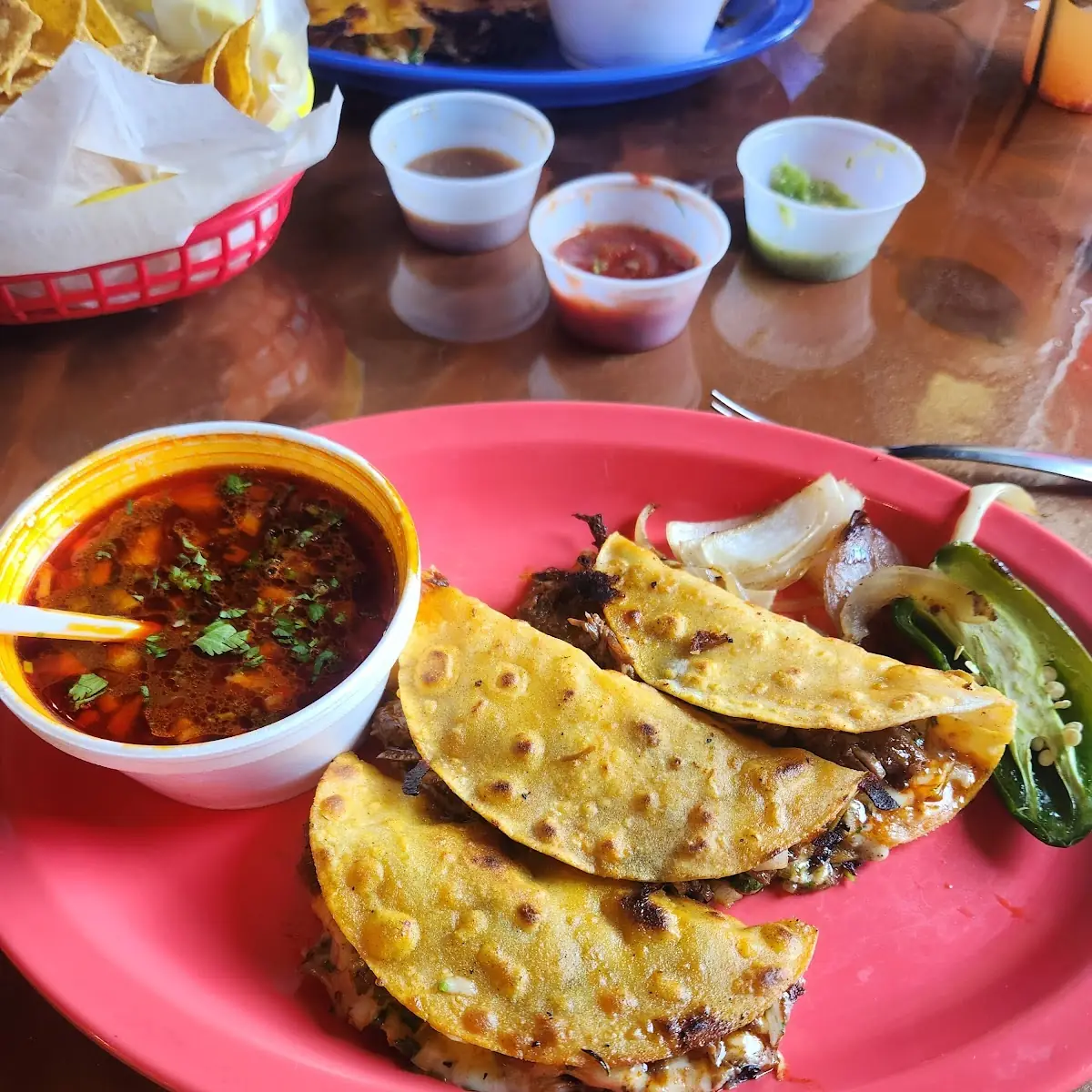 Quesadillas with Salsa and Sour Cream
