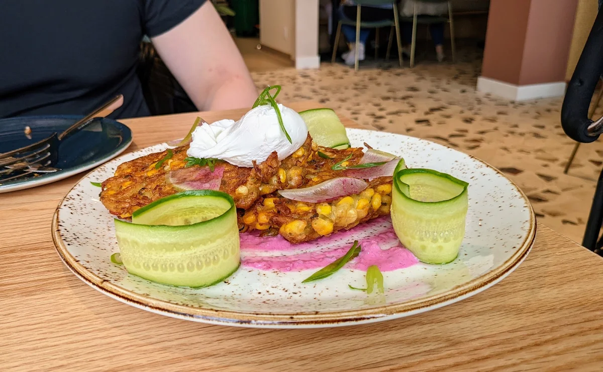 Sweet Corn Fritters, Ruex Cafe and Bar