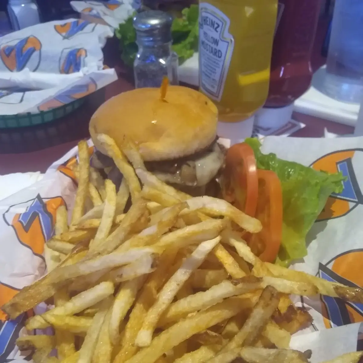 Mushroom Swiss Burger