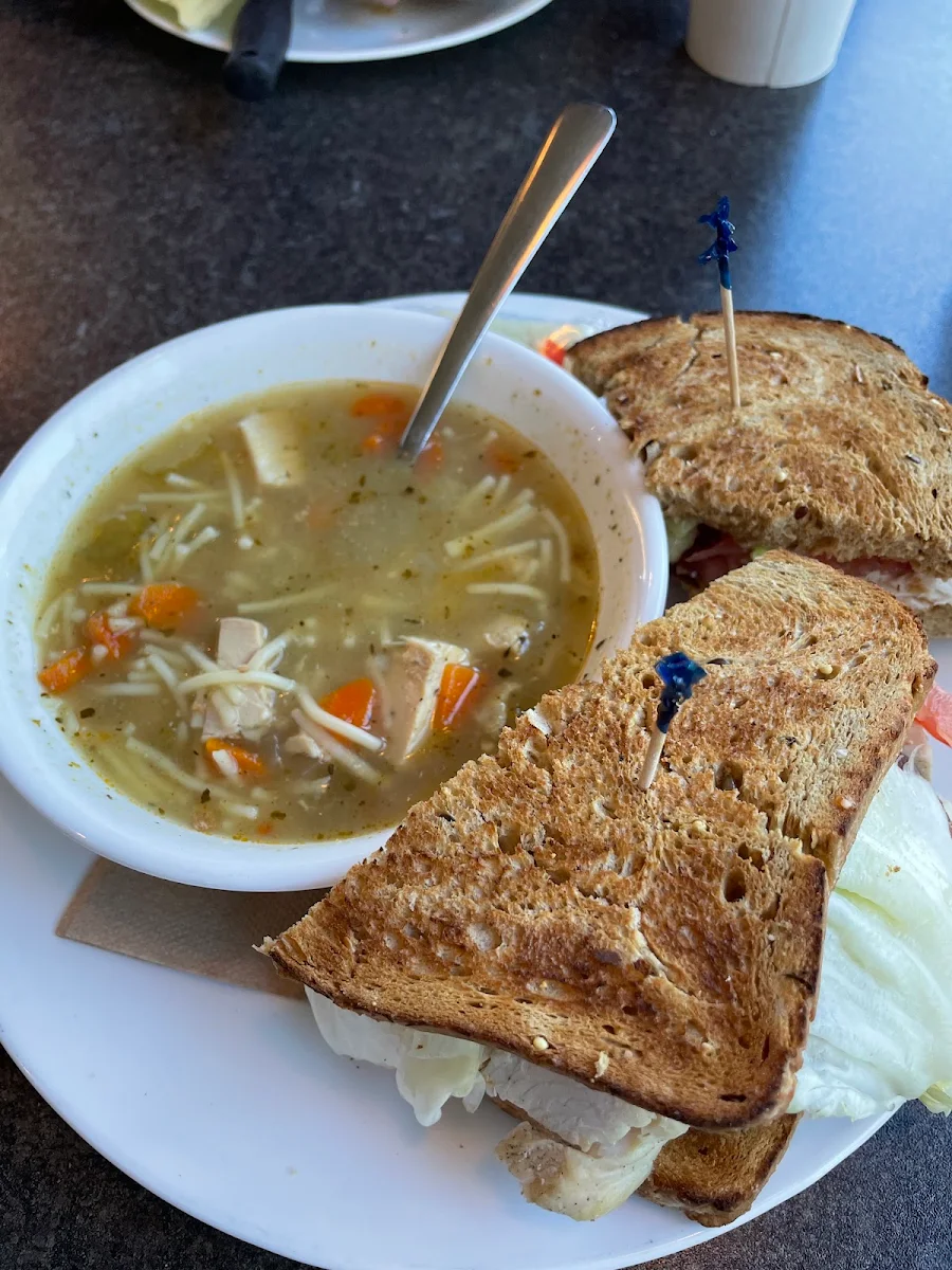 Soup Bowl & 1 2 Sandwich, Village Eatery