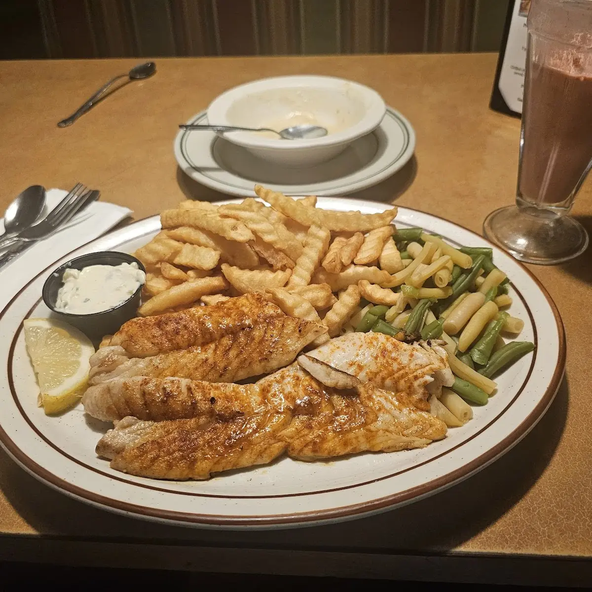 Blackened Red Snapper