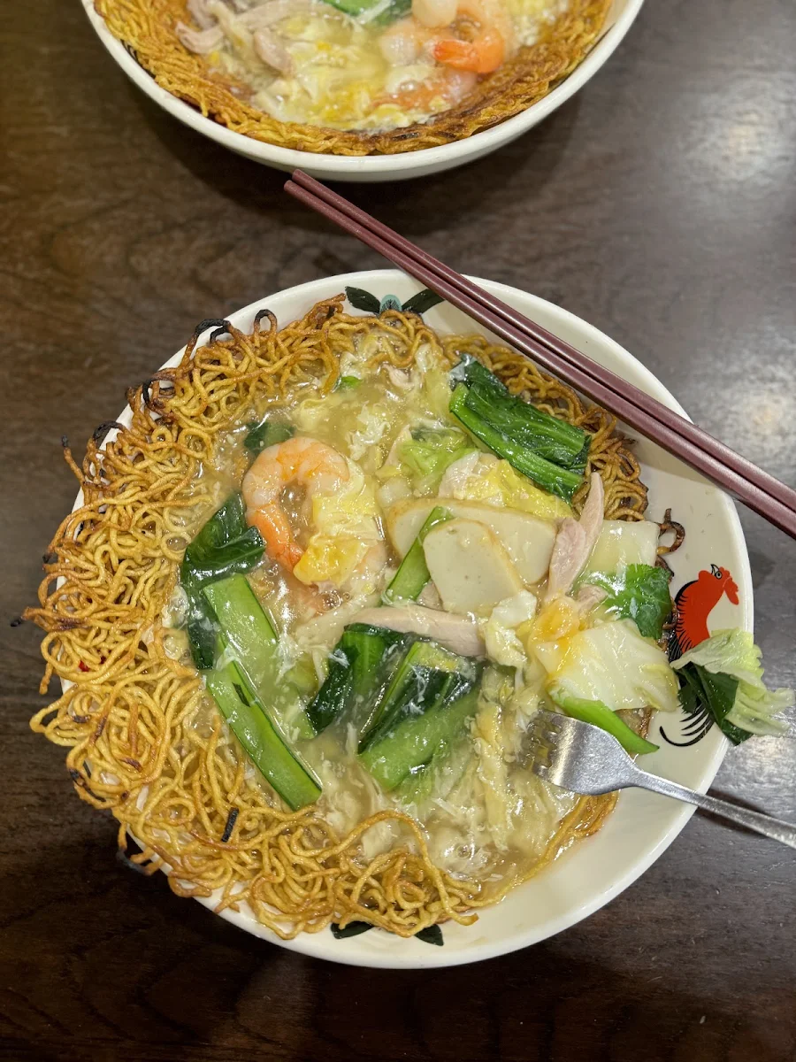 Crispy Noodle with Combination, O'Town