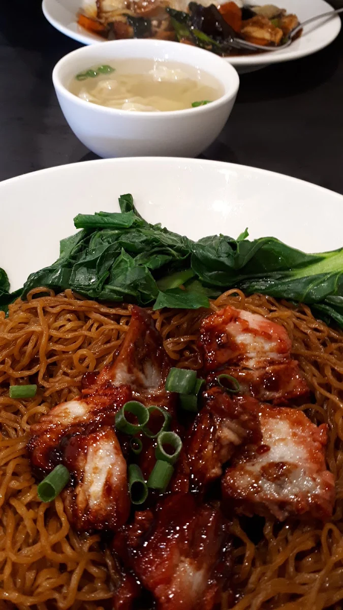 Wonton BBQ Pork Dry Noodles, O'Town