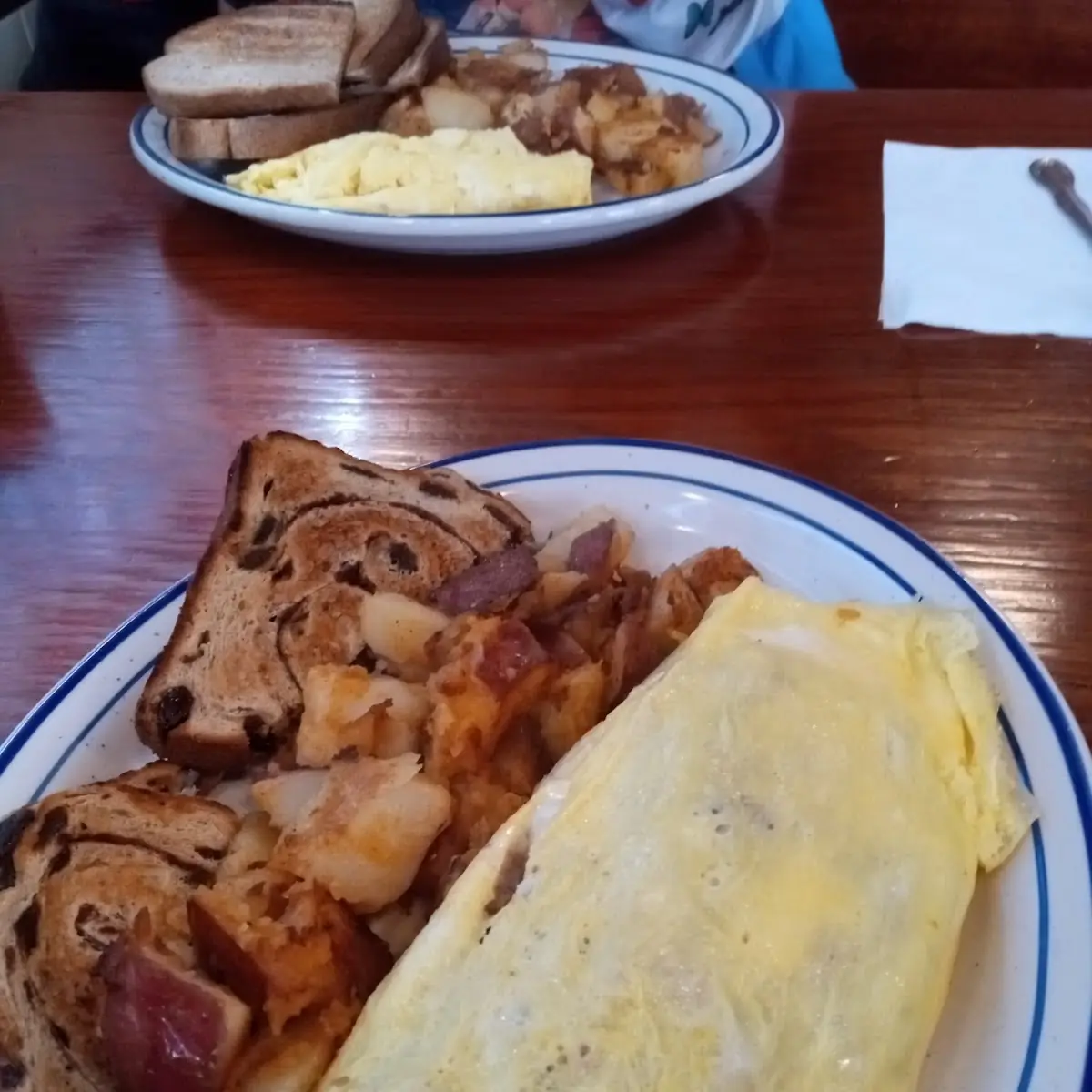 Corn Beef Hash Omelette