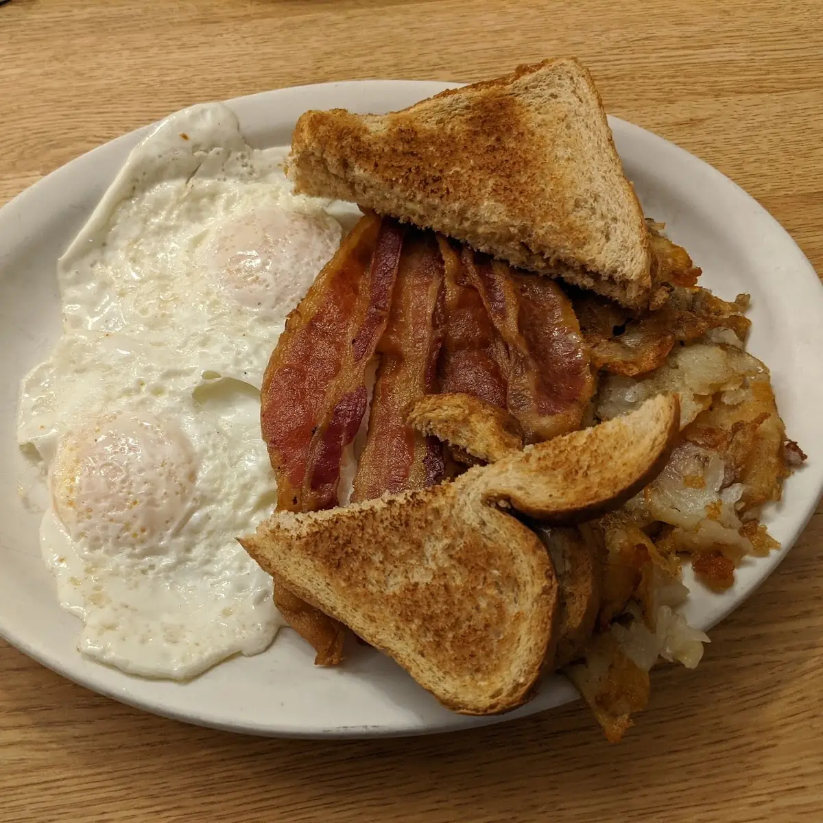 Eggs Home Fries & Toast