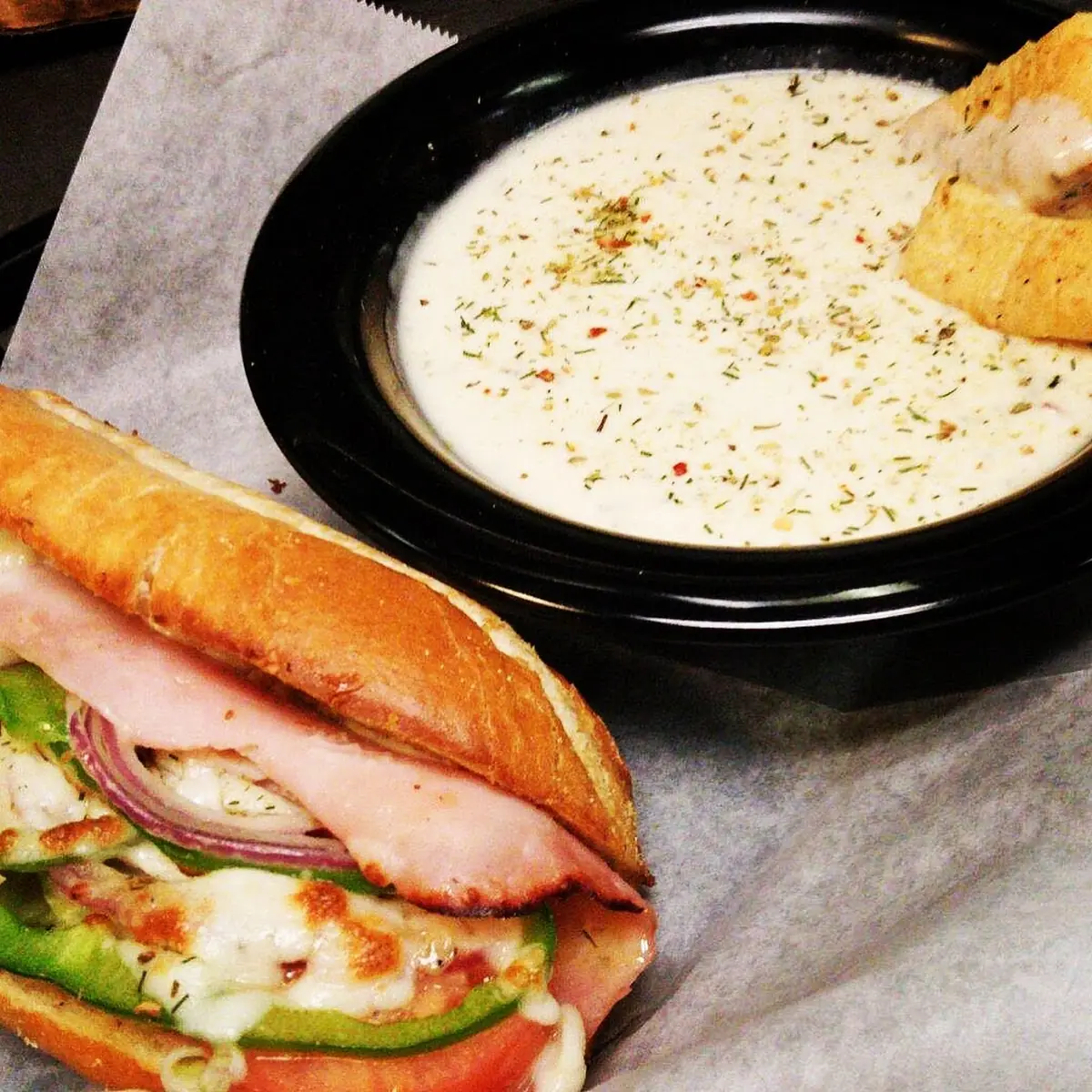 Buffalo Chicken Grinder