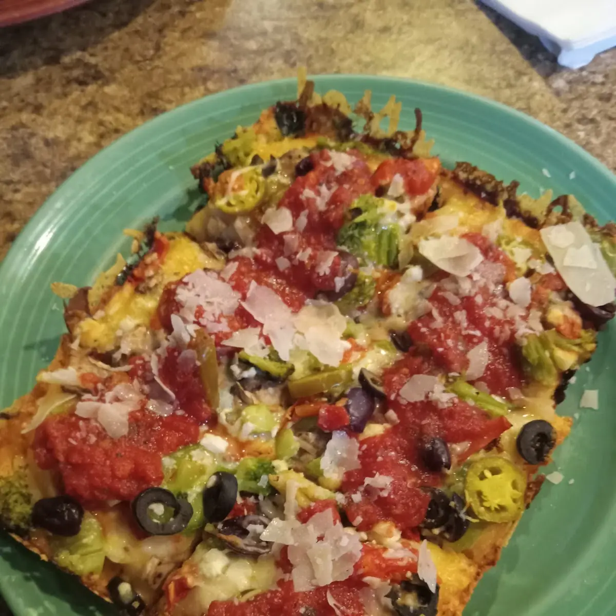 Detroit Style Athena Pizza