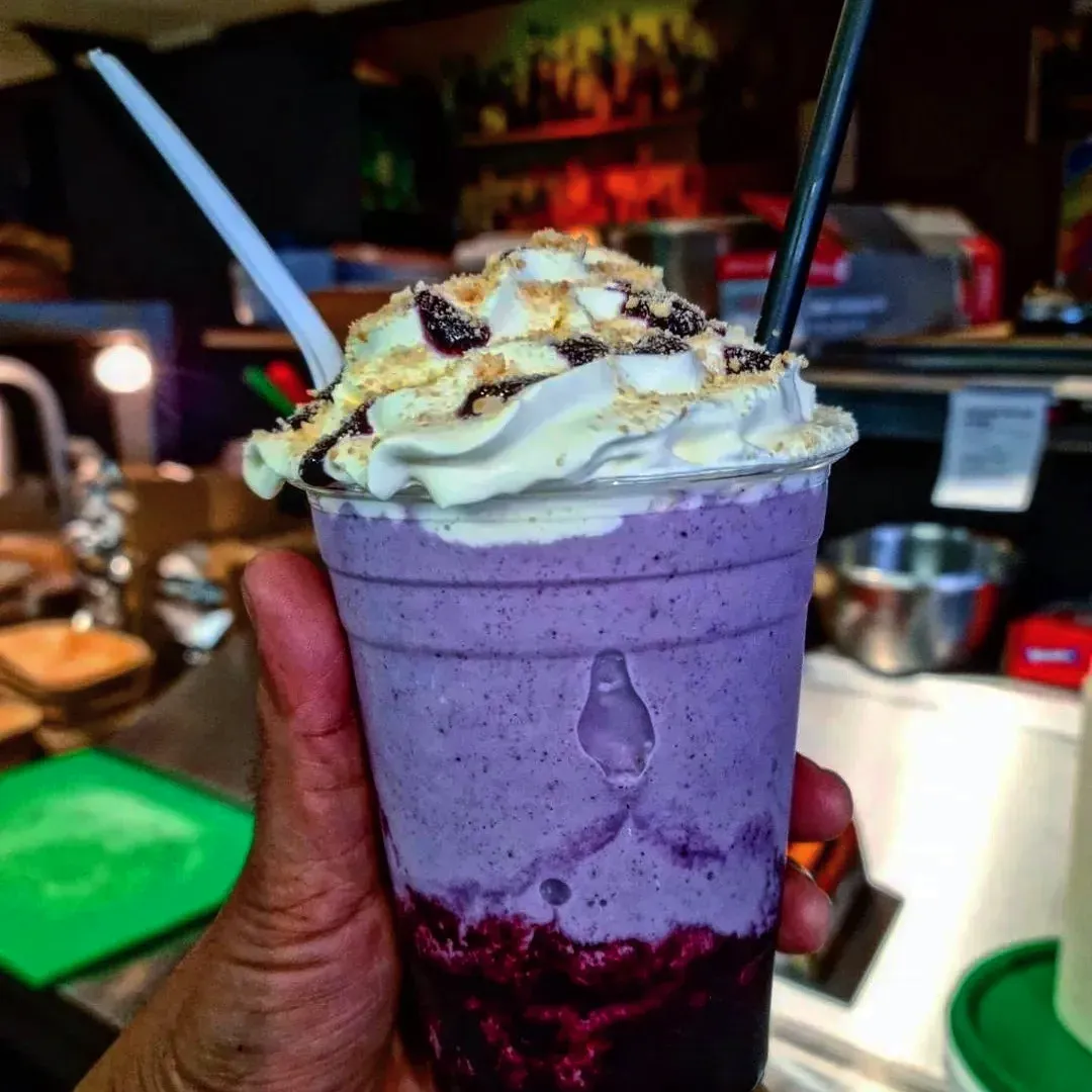 Blueberry Cheese Cake Thickshake