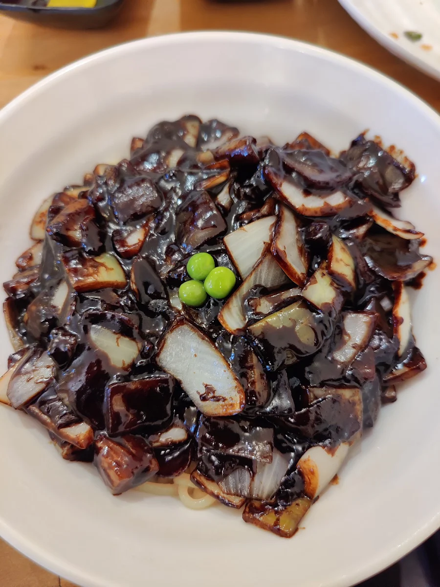Black Bean Sauce, Mr & Mrs Kitchen Korean Restaurant