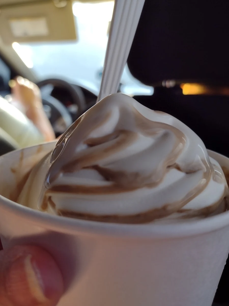 Coffee Soft Ice Cream Medium Size