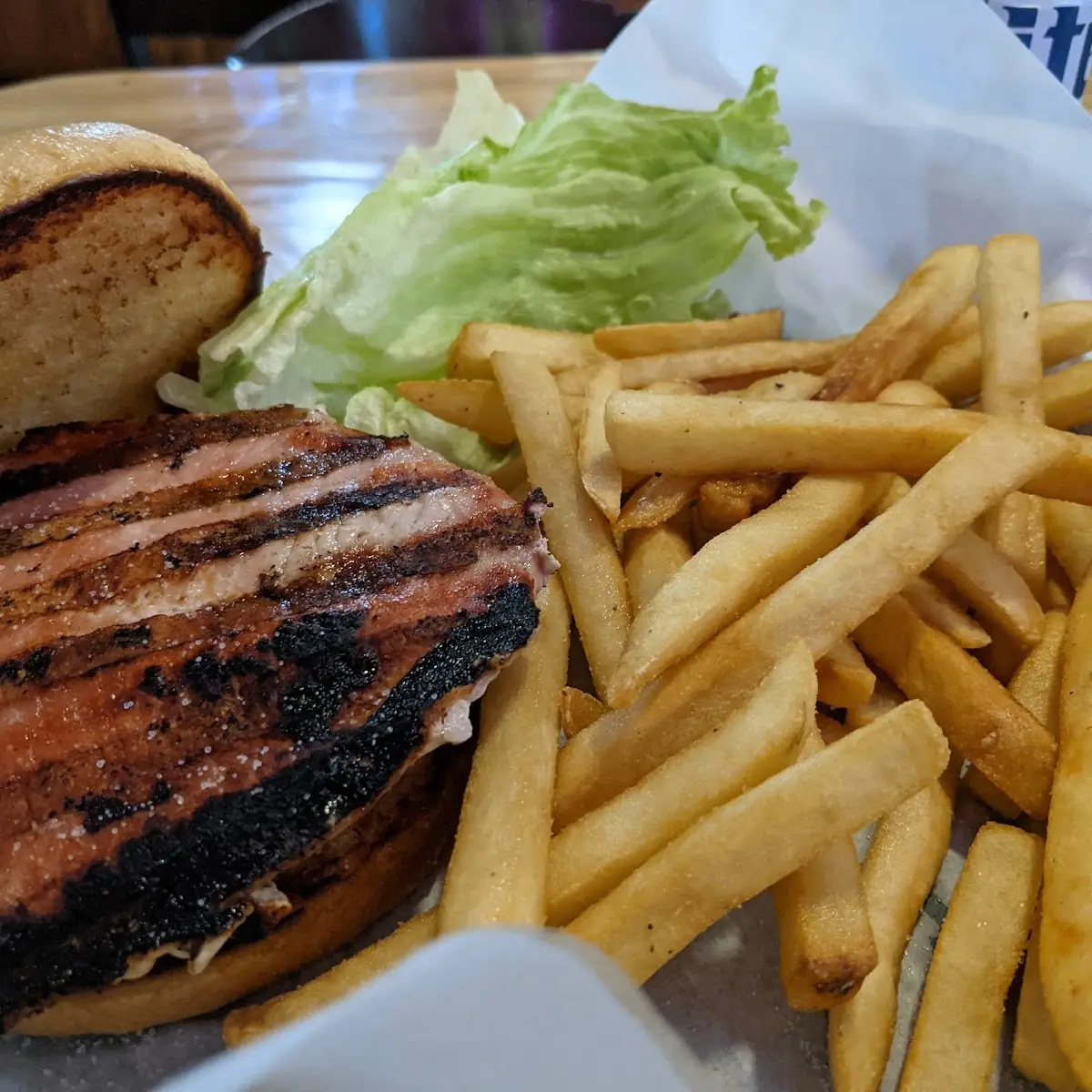 Pork Chop Sandwich