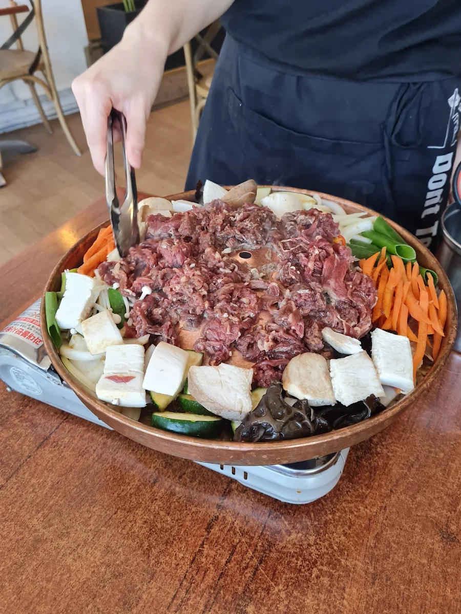 Beef Bulgogi for 2 Cook at Table, Don't Tell Mama Shh Korean Restaurant
