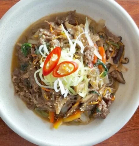 Japchae, Don't Tell Mama Shh Korean Restaurant