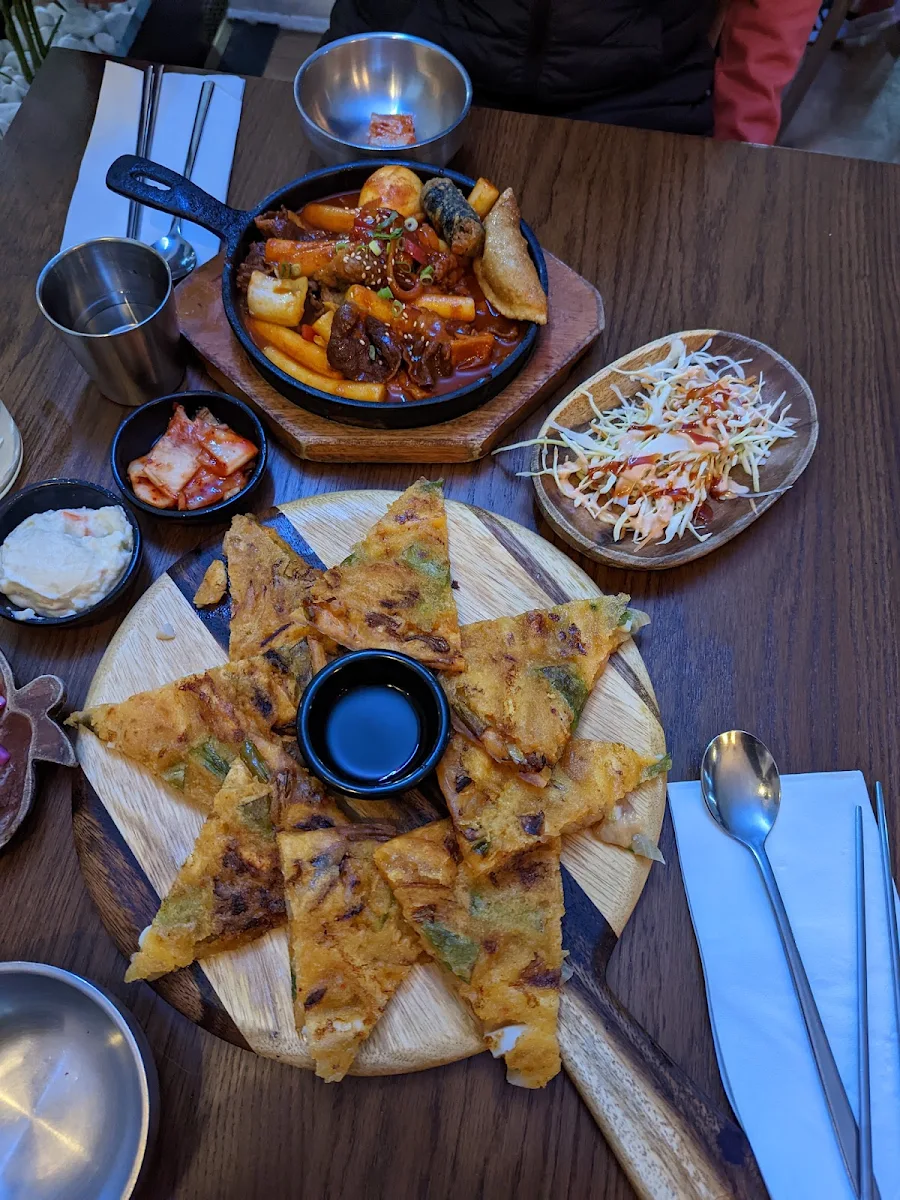 Kimchi Pancake, Don't Tell Mama Shh Korean Restaurant