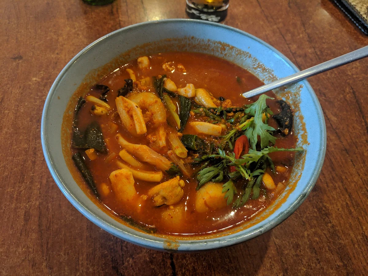 Spicy Seafood Soup, Don't Tell Mama Shh Korean Restaurant