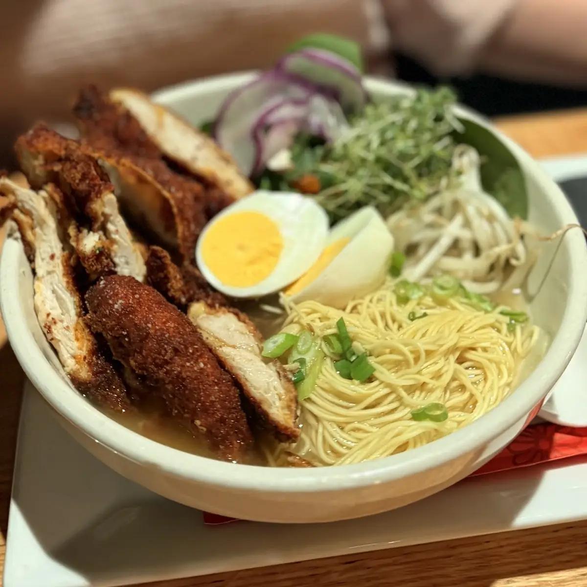 Chicken Katsu Ramen Bowl