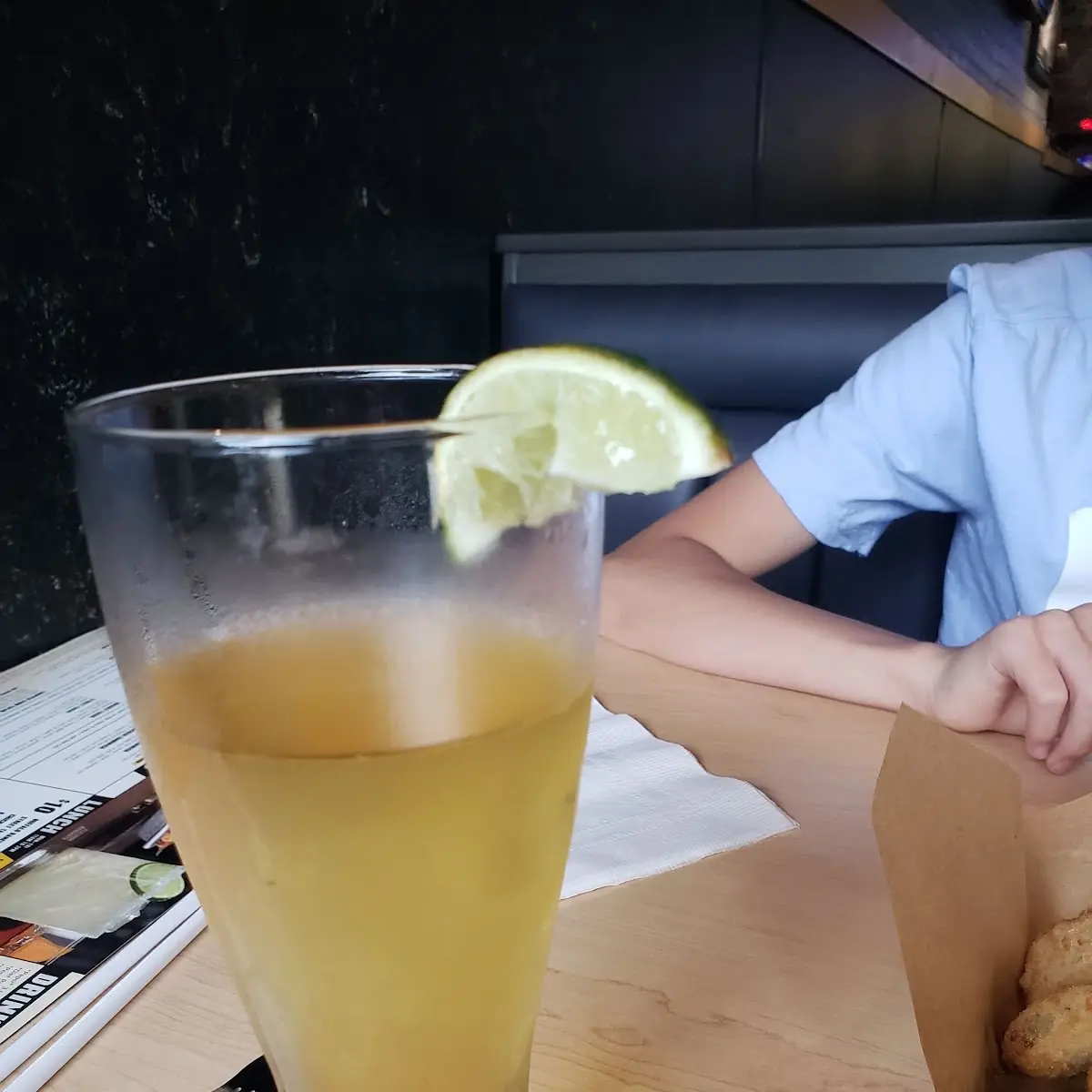 Coors Light with a Lime