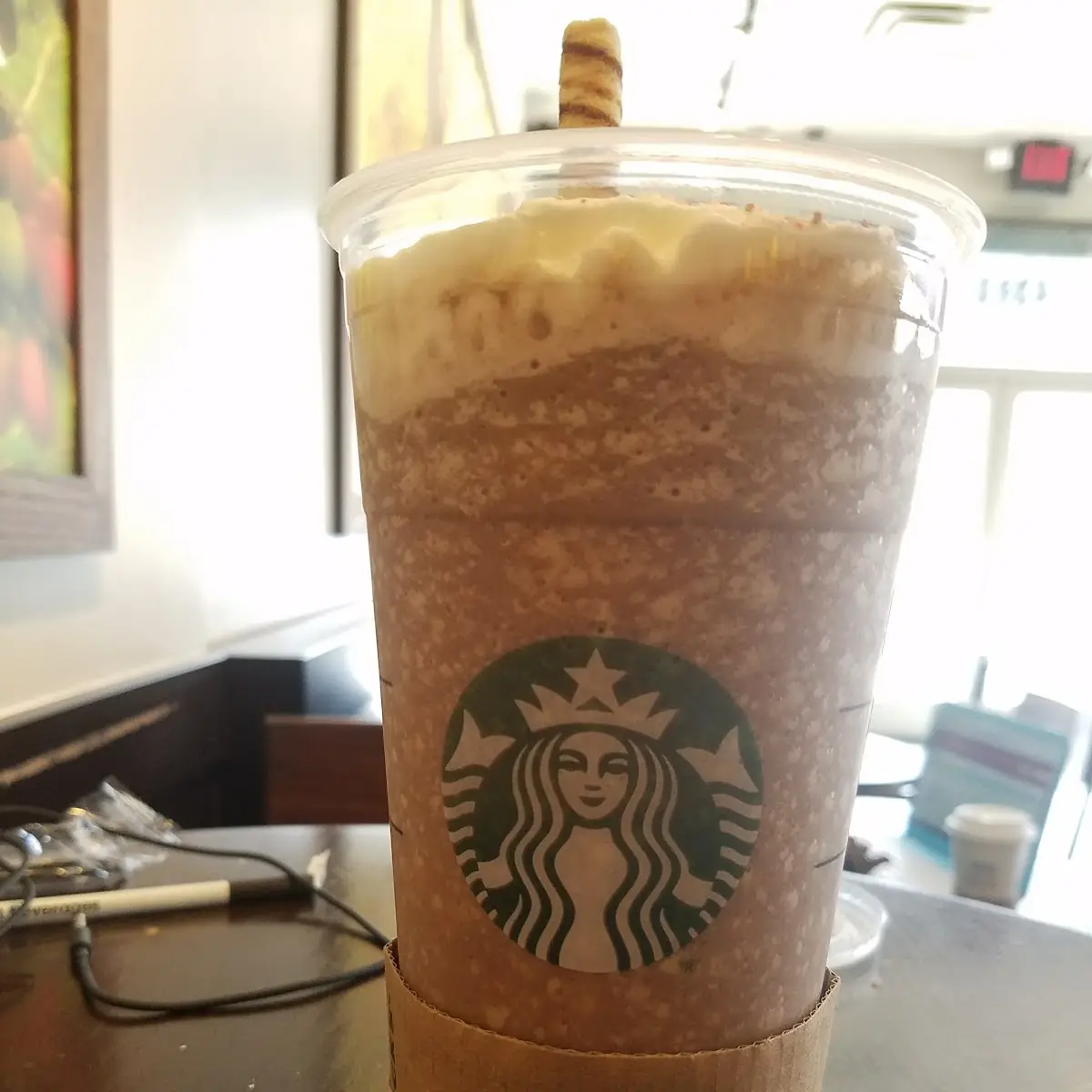 Cherry Mocha Frappuccino