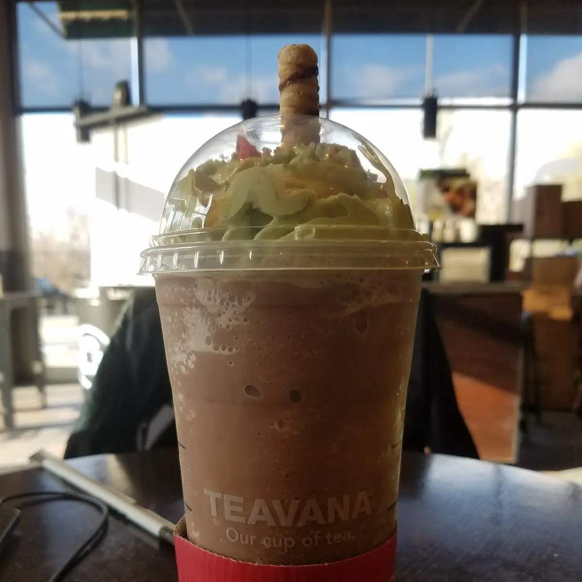 Christmas Tree Frappuccino
