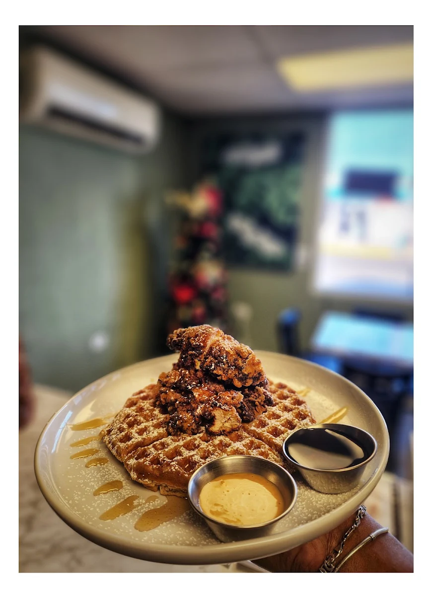 Honey Chicken Waffles