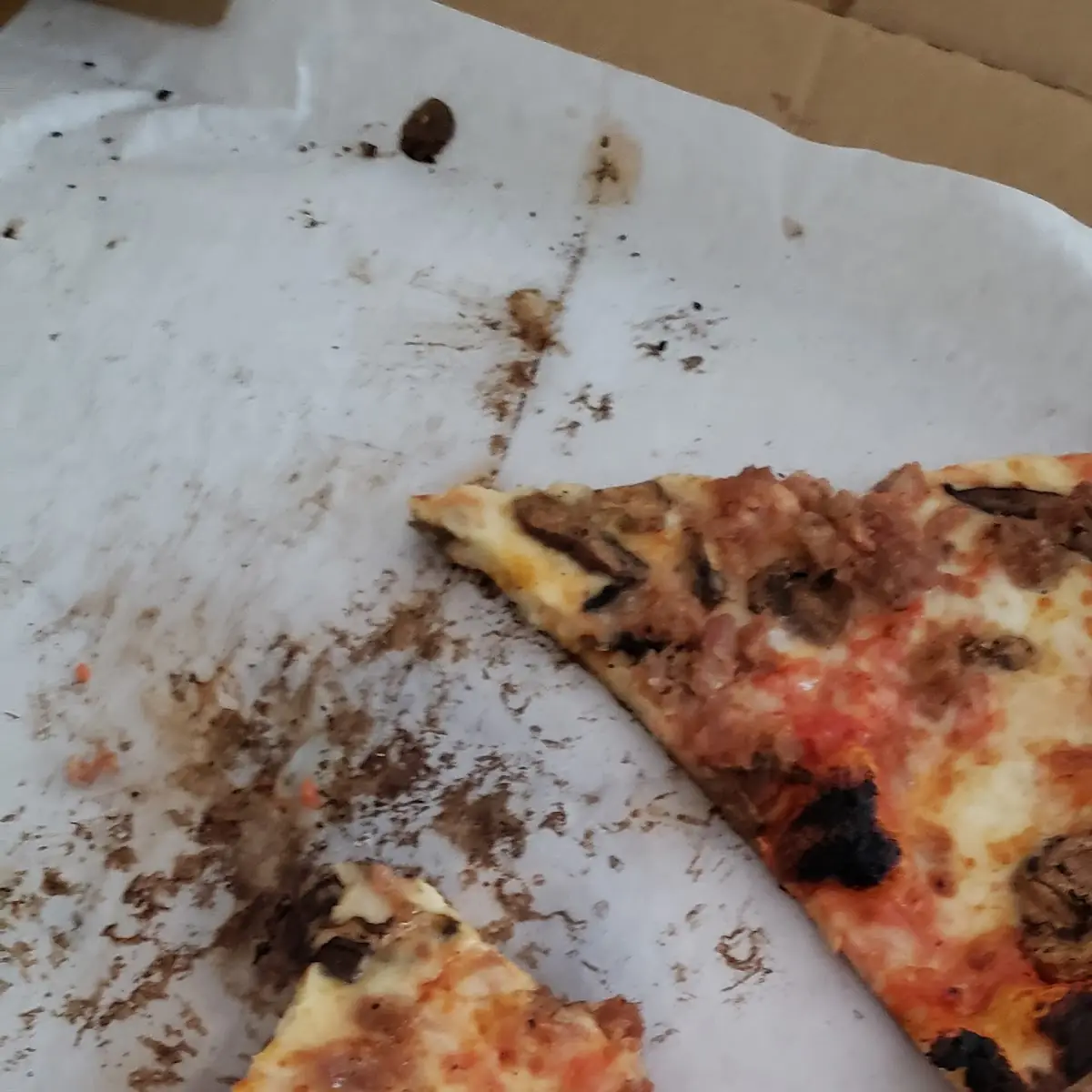 Sausage Mushroom Pizza