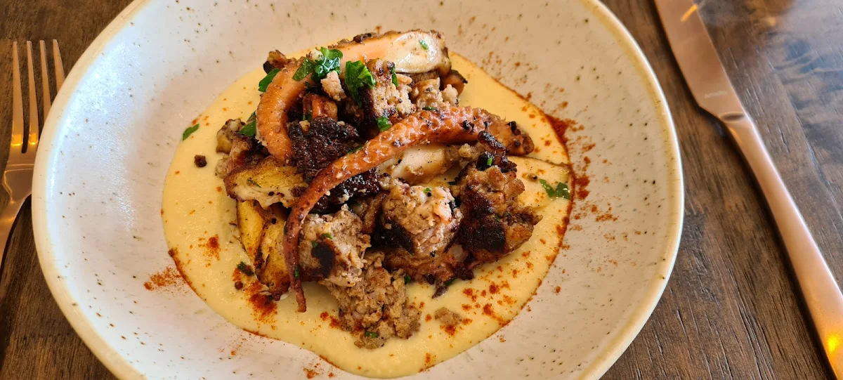 Twice Cooked Octopus, Buono Restaurant & Bar