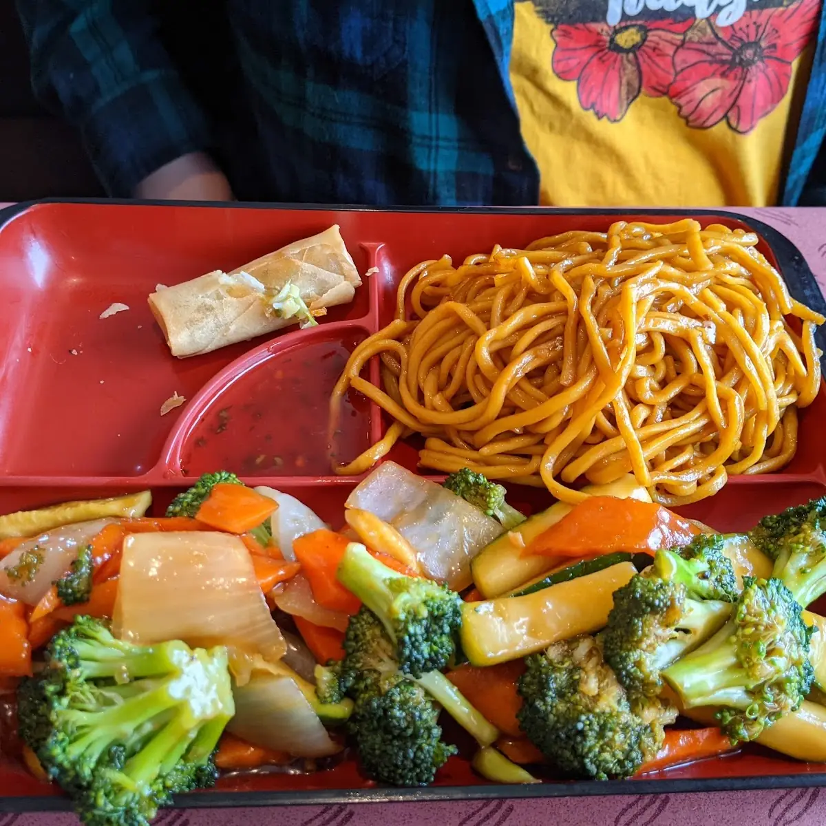 Vegetable Hibachi Bento Box