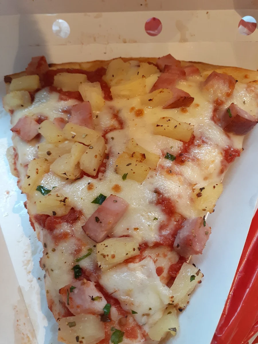 Hawaiian Pizza Slice